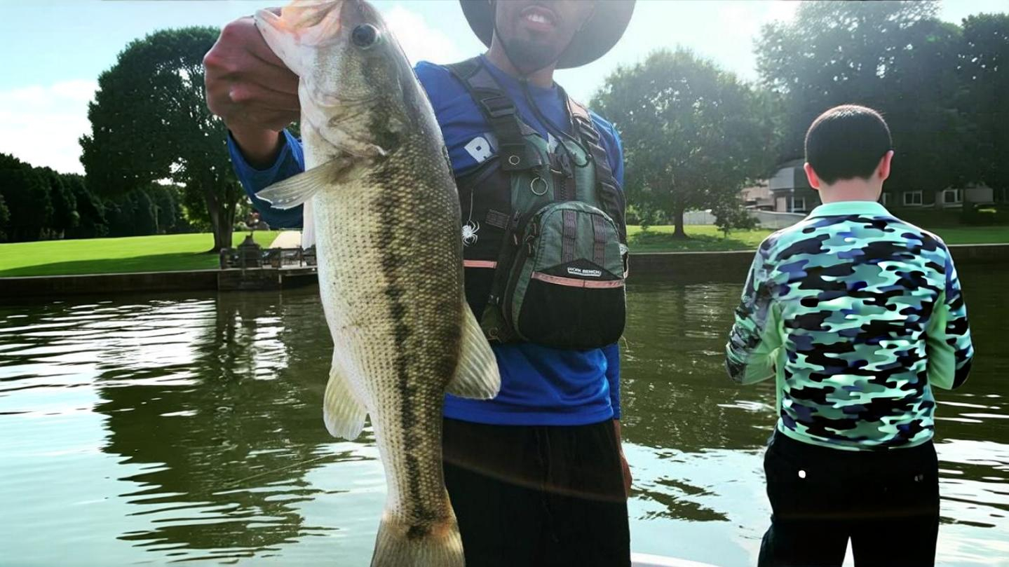 Bass on Lake Guntersville