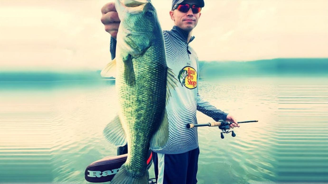 Bass on Lake Guntersville