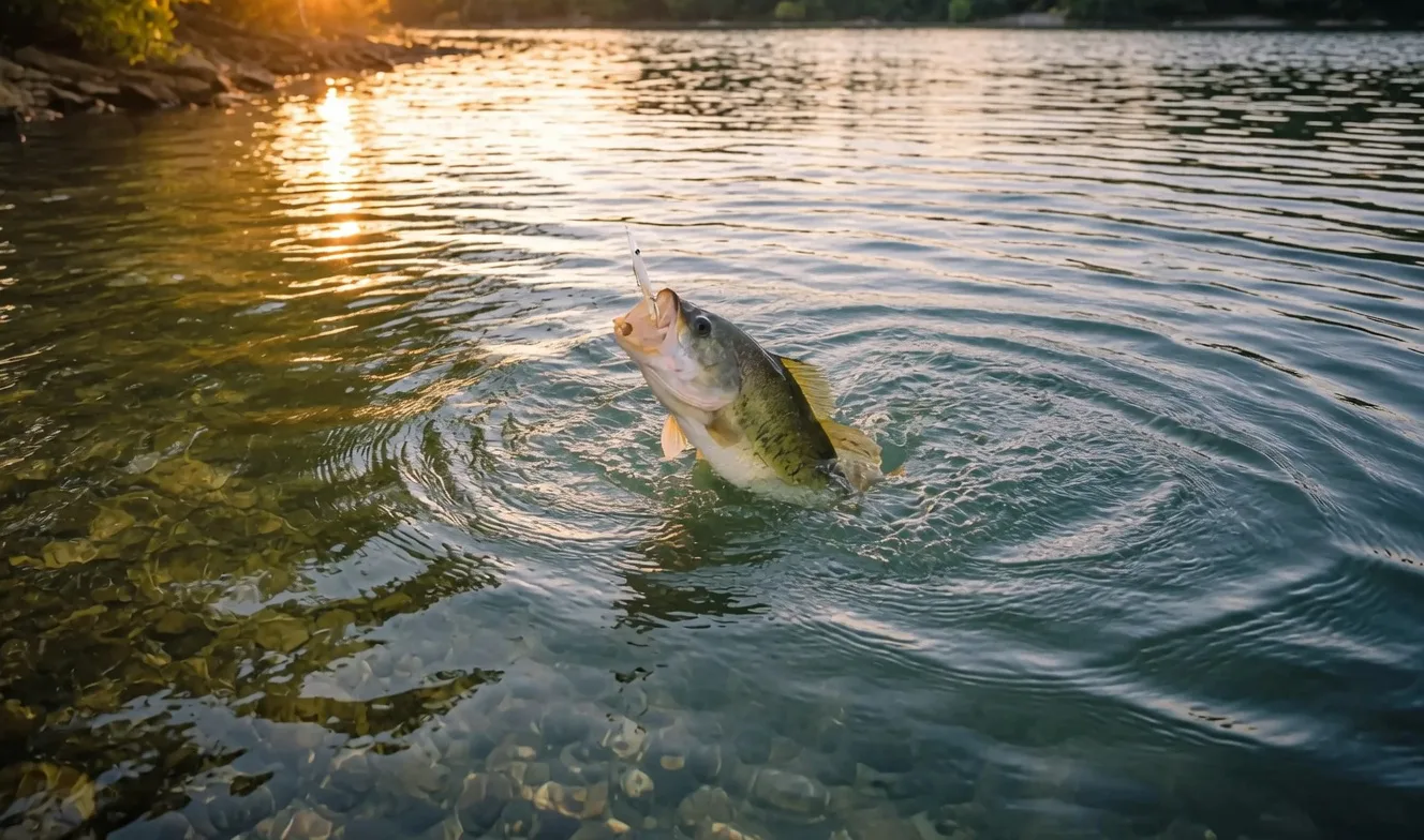 Lake Guntersville bass fishing guide, largemouth caught with Captain Shane Ellis