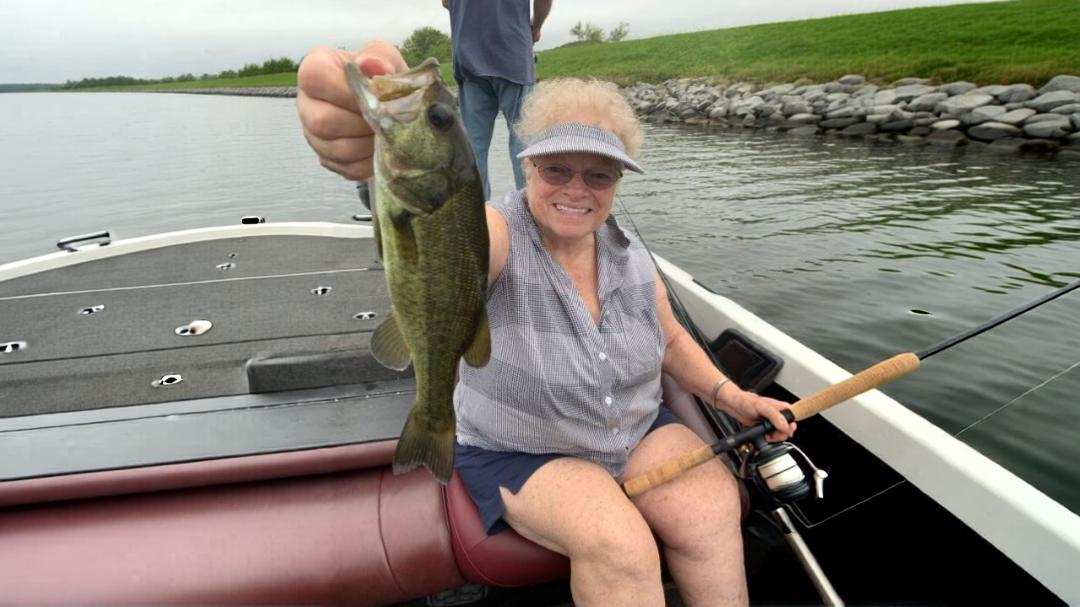 Bass on Lake Guntersville