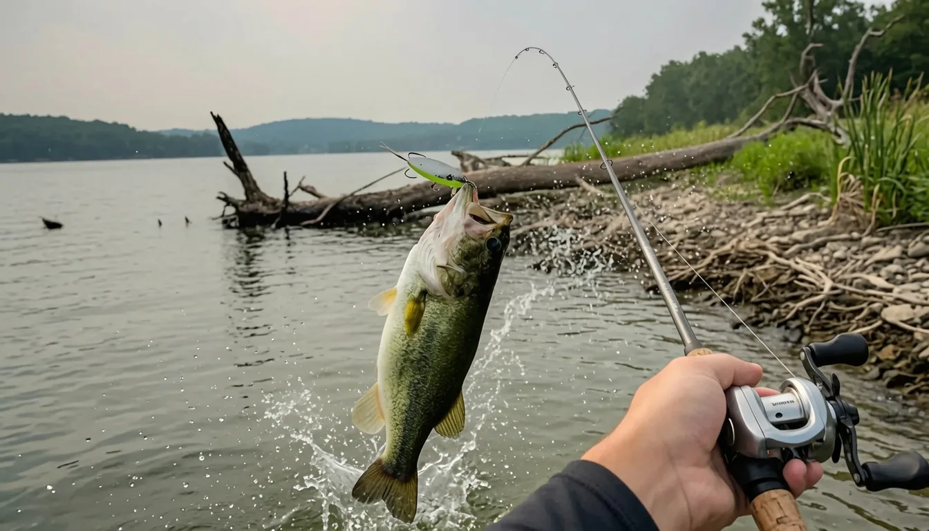 Guided bass fishing trip on Lake Guntersville with Captain Shane Ellis
